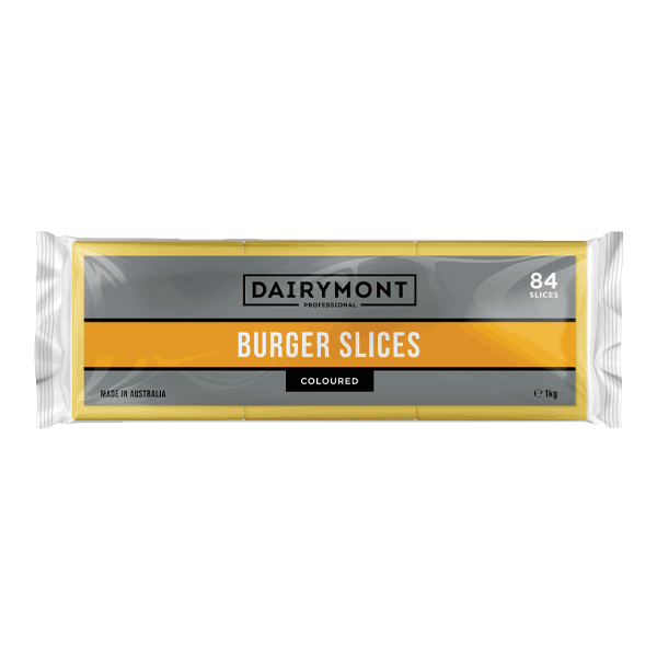 Dairymont Coloured Burger Slices 1kg Bega Foodservices MY